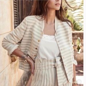 Sezane Teddy Keaton Jacket Size 34